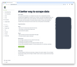 Data Scraper screenshot 1
